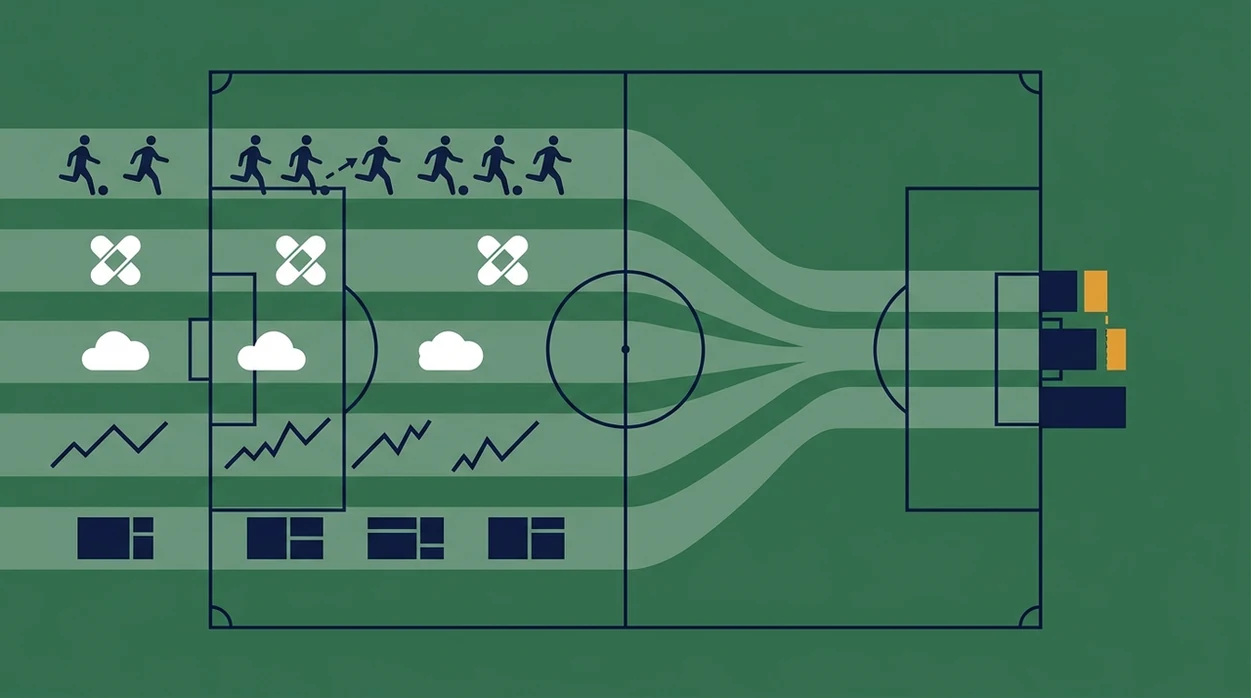 World Cup AI betting model data inputs and probability comparison