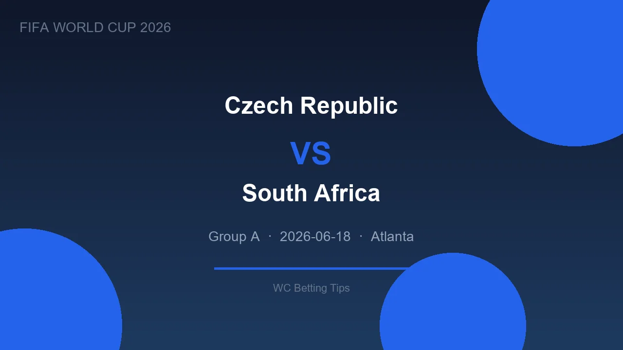 Czech Republic vs South Africa highlights - World Cup 2026