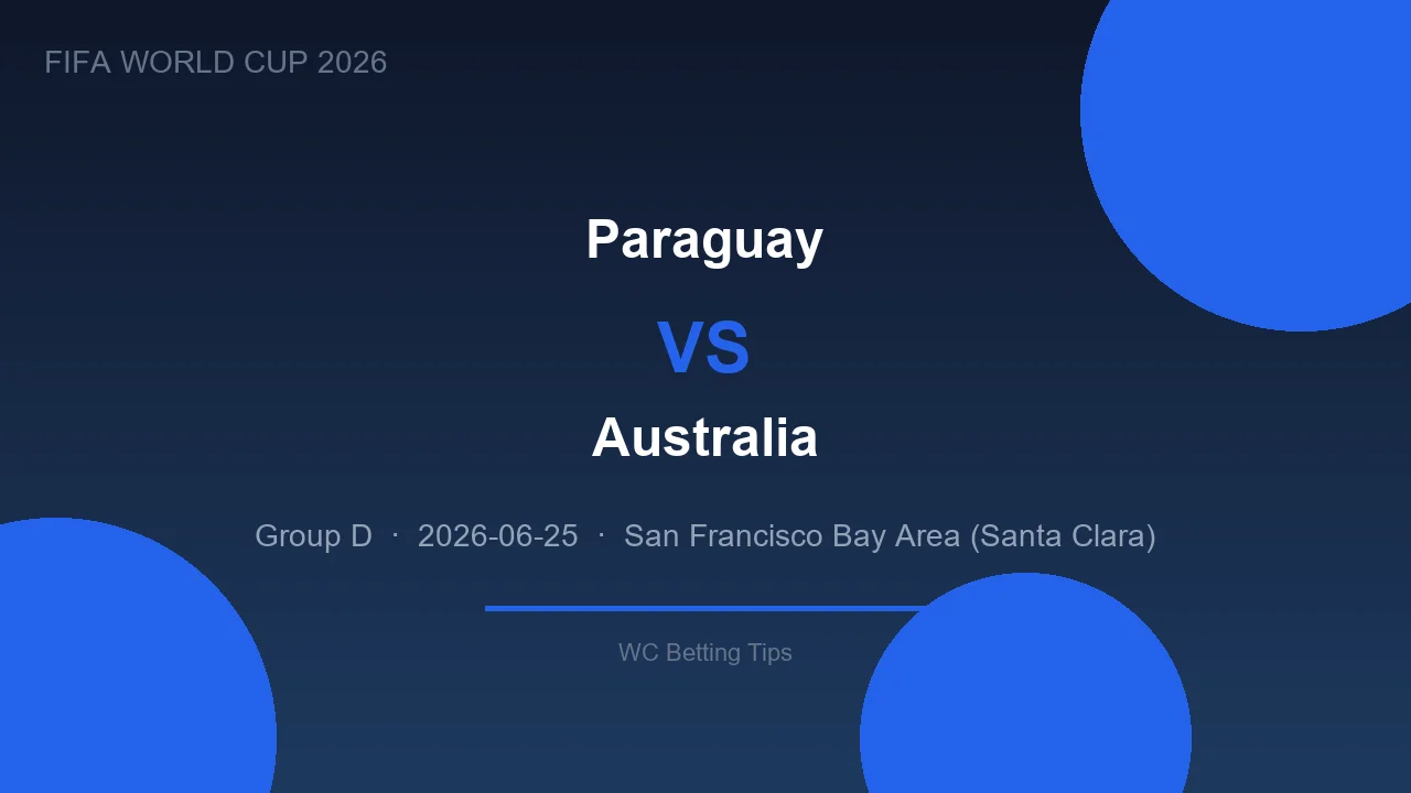 Paraguay vs Australia highlights - World Cup 2026
