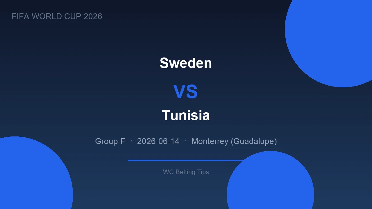 Sweden vs Tunisia highlights - World Cup 2026