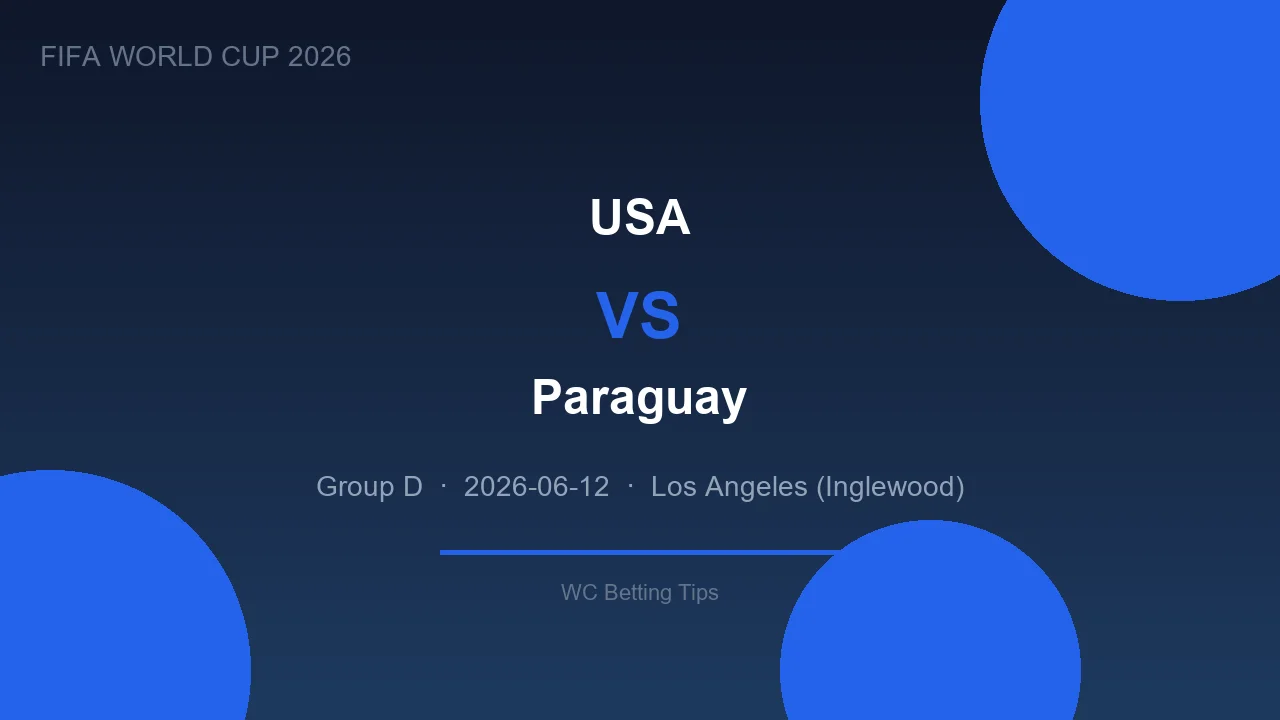 USA vs Paraguay highlights - World Cup 2026
